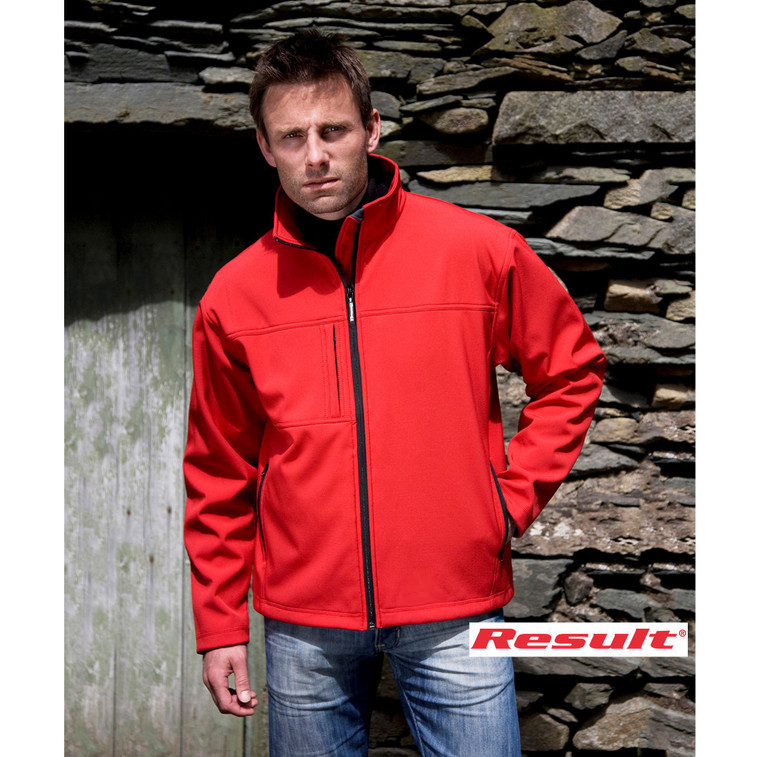 Result R121A softshell jacket workwear jacket for print and embroidery