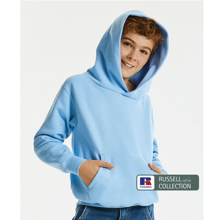 J575B Russell Sky Blue Kids Hoodie