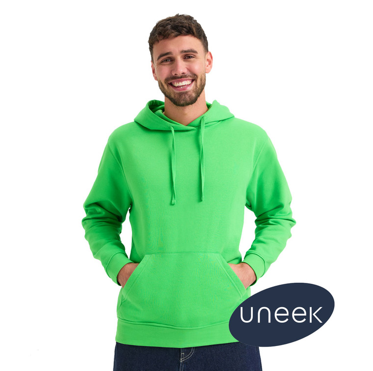 Uneek UC509 deluxe hooded sweatshirt for workwear and uniforms