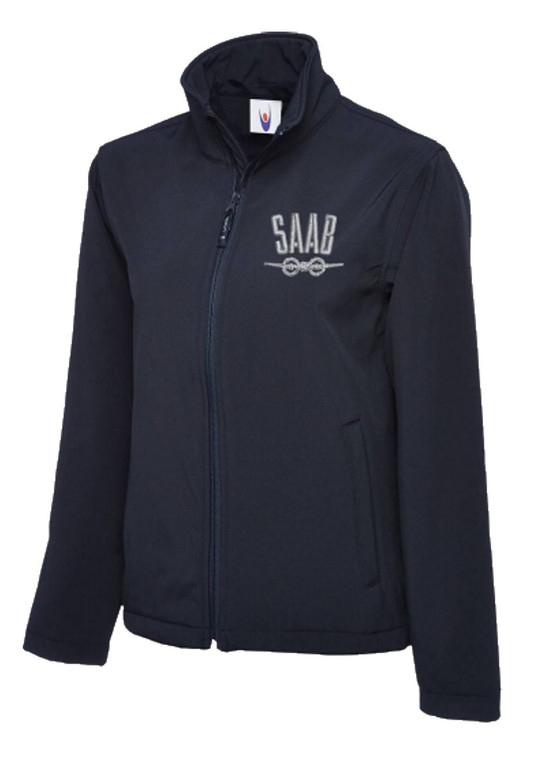 Navy SSE SAAB Aeroplane Softshell Jacket