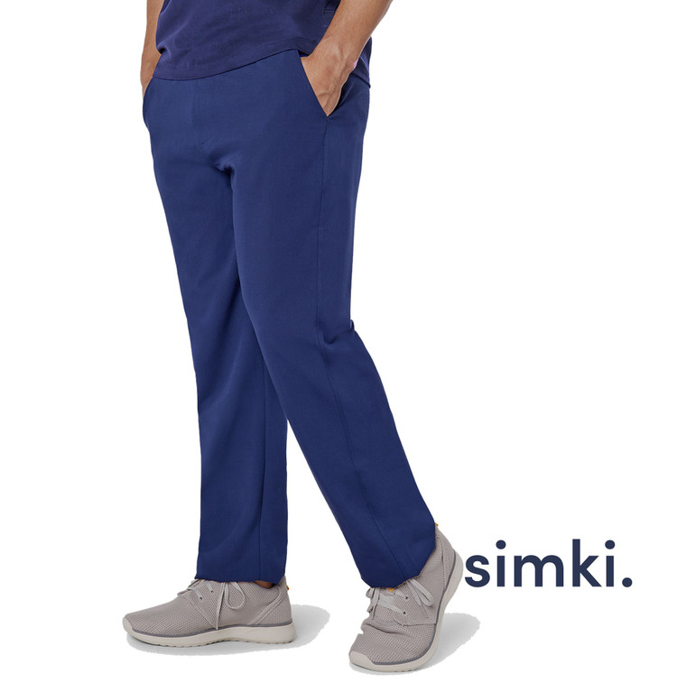 Simki Originals Otto scrub trousers in navy medical workwear