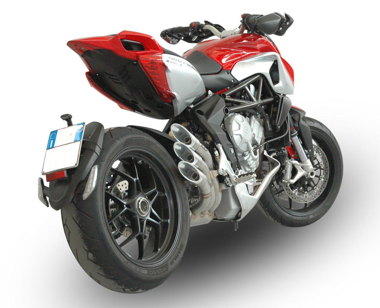 QD Power-Gun Slip-On Exhaust MV Agusta Dragster/Brutale/F3 /Rivale