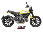 SC Project Slip On CR-T Exhaust Ducati Scrambler 800/Monster 796 (all years and models)