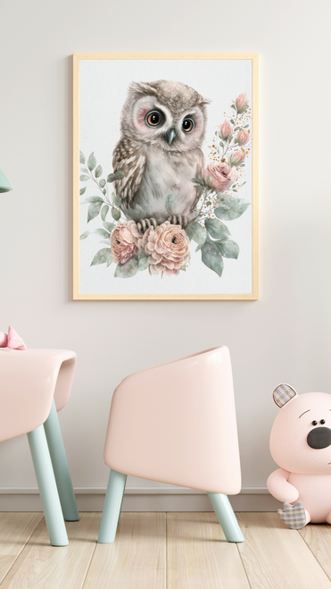 Sweet Owl Wall Art