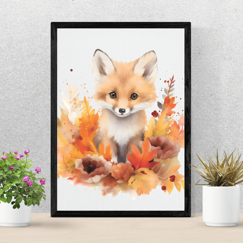 Autumn Fox Wall Art