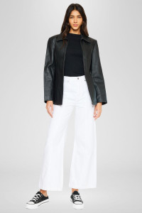 "90's" Wide Leg Jean (White Denim) "90's" Wide Leg Jean (White Denim)