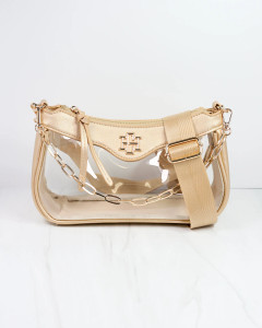 "Cassidy" Clear Purse (Gold) "Cassidy" Clear Purse (Gold)