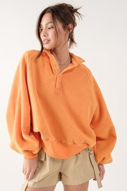 "Everyday" Pullover (Orange)