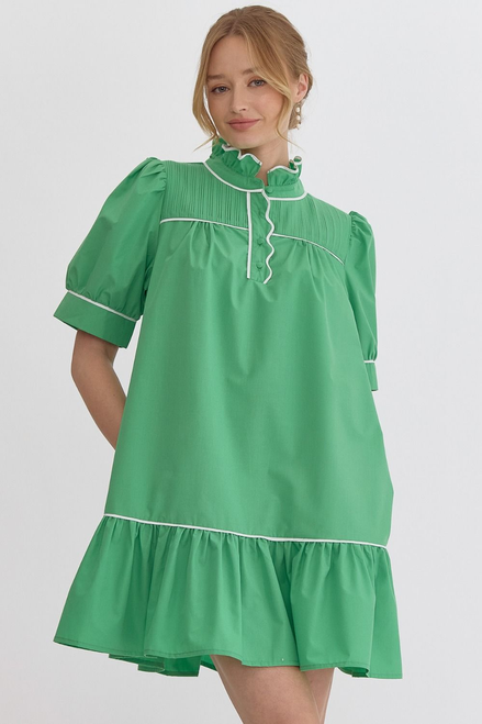 "Liza" Dress (Green)