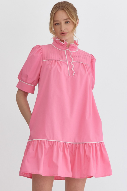 "Liza" Dress (Pink)