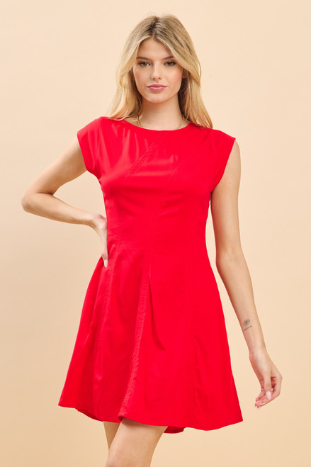 "Halsey" Dress (Red)