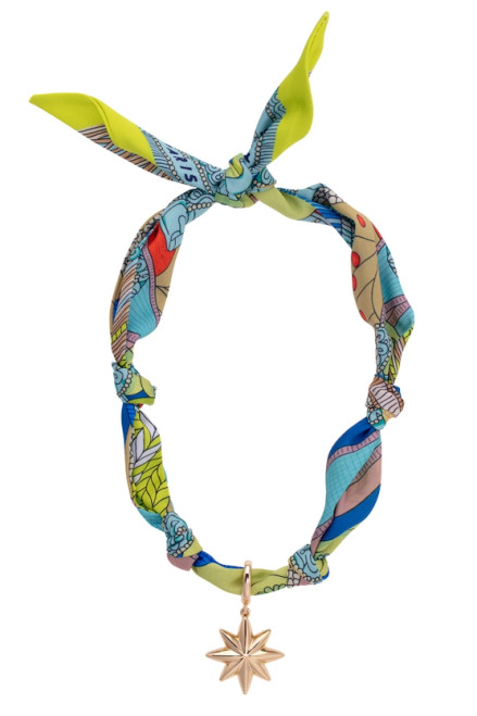 "North Star" Scarf Necklace