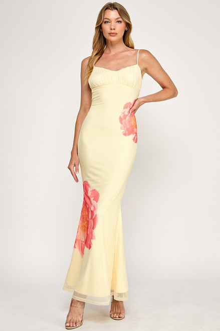 "Lauren" Maxi Dress (Yellow) "Lauren" Maxi Dress (Yellow)