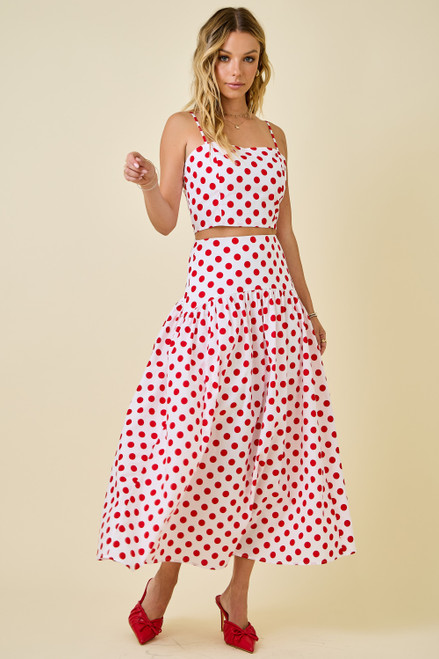 "Polka Dot" Set (Red/White) "Polka Dot" Set (Red/White)