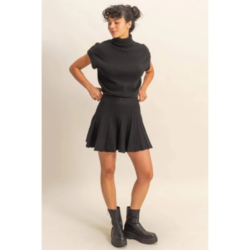 "Kylie" Sweater Set (Black) "Kylie" Sweater Set (Black)