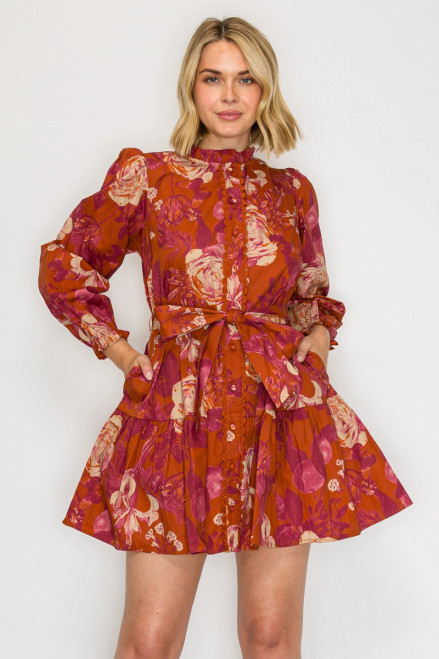 "Allison" Dress (Rustic Rose)