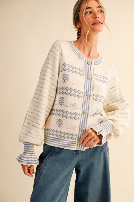 "Becca" Sweater Cardigan