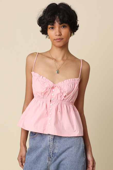 "Rosalie" Tank (Light Pink)