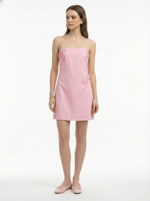 "Ember" Mini Dress (Pink)