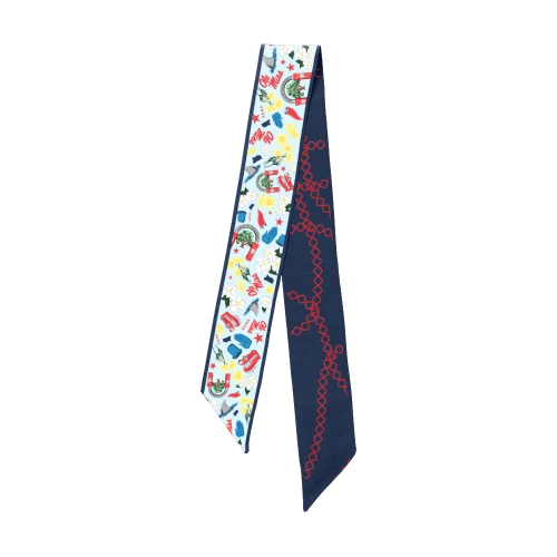 Ole Miss Rebels- Skinny Scarf