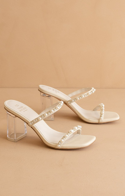 "Mae" Pearl Heel 