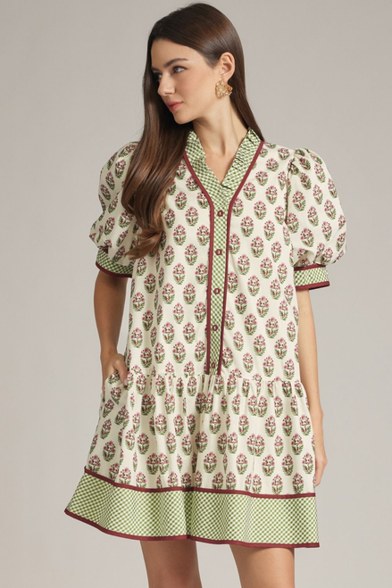 "Hattie" Dress (Ecru)