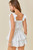 "Khloe" Satin Ruffled Dress (White)