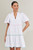 "Gigi" Tiered White Dress (Multi)