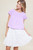 "Lori" Smocked Top (Lavender)