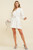 "Millie" Belted Dress (White)
