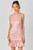 "Remi" High Neck Dress (Pink)