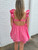 "Caroline" Dress (Hot Pink)