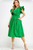 "Ryland" Flutter Sleeve Dress (Green)