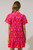 "Catherine" Mini Dress (Red/Pink Mix)