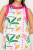 "Banana" Mini Shirt Dress (Tropical Mix)