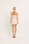 "Sophie" Jacquard Dress (Blush)
