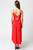 "Annaleigh" Midi Dress (Red)