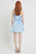 "Lynn" Pleated Dress (Sky Blue)