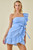 "Paige" Ruffled Dress (Powder Blue)