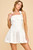 "Maggie" Halter Dress (White)