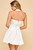 "Maggie" Halter Dress (White)