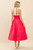 "Dolly" Halter Midi Dress (Red)