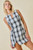 "Blaine" Tweed Puzzle Dress (Black/White)