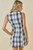 "Blaine" Tweed Puzzle Dress (Black/White)