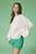 "Amelia" Comfy Pullover (Grey/Green)