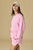 "Lyla" Comfy Set (Pink/White)