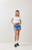 "Hope" Jean Mini Skort (Medium Denim)