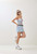"Hope" Jean Mini Skort (Light Denim)