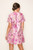 "Kendall" Jacquard Dress (Pink Mix)