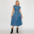 "Hadley" Jean Midi Dress (Denim)